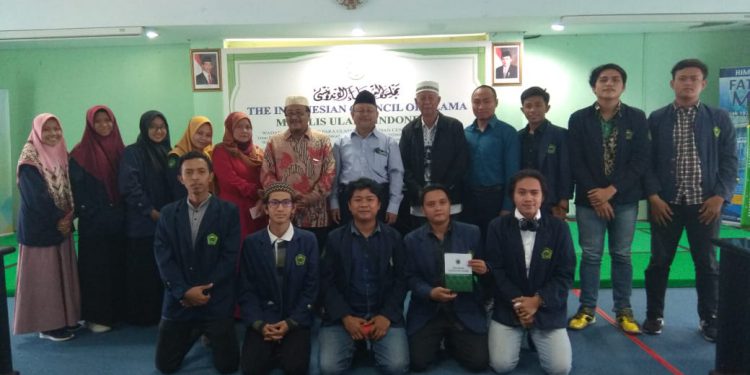 Pelajari Metode Penetapan Fatwa, Mahasiswa Unisma Bekasi Silaturahim ke MUI