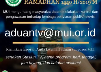 MUI Lakukan Pantauan Program Tayangan Ramadhan di Televisi