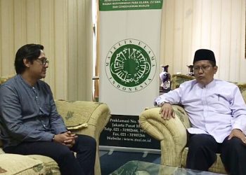 Bersilaturahim ke MUI, Komedian Andre Minta Maaf kepada Umat Islam