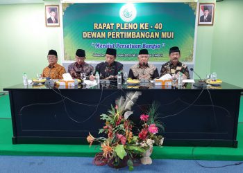 Rapat Pleno Ke-40, Wantim MUI Ingin Merajut Persatuan Bangsa