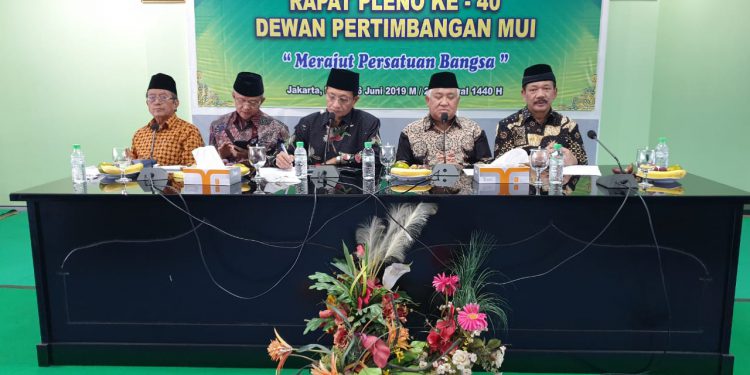 Rapat Pleno Ke-40, Wantim MUI Ingin Merajut Persatuan Bangsa