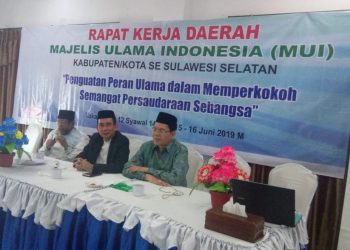Ini Rekomendasi-Rekomendasi Hasil Rakerda MUI Sulsel