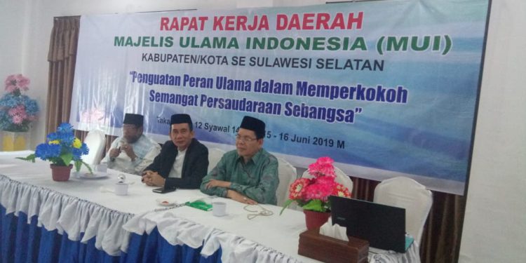 Ini Rekomendasi-Rekomendasi Hasil Rakerda MUI Sulsel