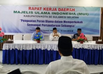 Rakerda MUI Sulsel: Pantau Paham Keagamaan dan Gerakan Radikal