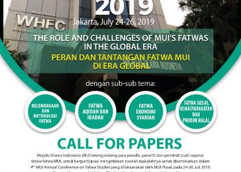 CALL FOR PAPER 4TH INTERNATIONAL CONFERENCE ON FATWA STUDIES 2019