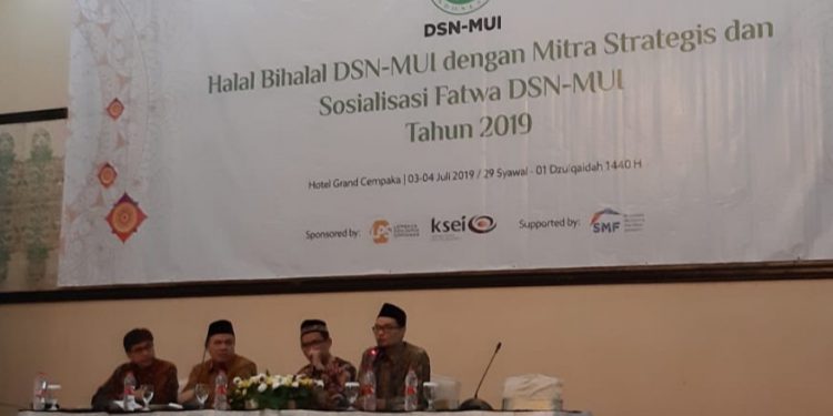 Halal Bihalal dengan Pelaku Keuangan Syariah, DSN MUI Ingatkan Kembali Tugas Pokok