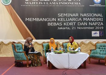 Gandeng Kemendikbud, MUI Gelar Seminar Kampanyekan Anti KDRT dan NAPZA