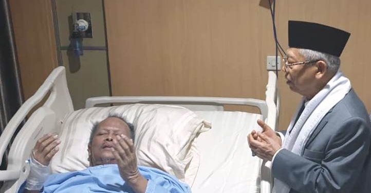 Kunjungan ke Yogyakarta dan Magelang, Wapres Jenguk Waketum MUI Pusat