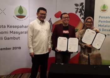 Perkuat Ekonomi Desa Gambut,  MUI Jalin MOU dengan BRG dan Bukalapak