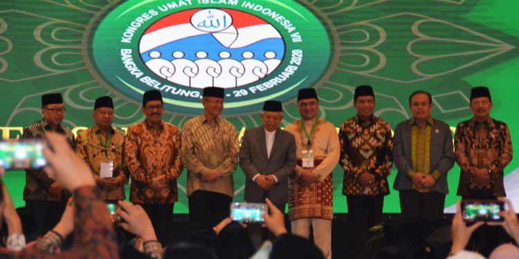 Buka KUII VII, KH Ma’ruf Amin: Khilafah Tidak Ditolak Tapi Tertolak