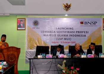 Dukung UU JPH, MUI Luncurkan Lembaga Sertifikasi Profesi