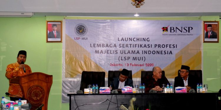 Dukung UU JPH, MUI Luncurkan Lembaga Sertifikasi Profesi