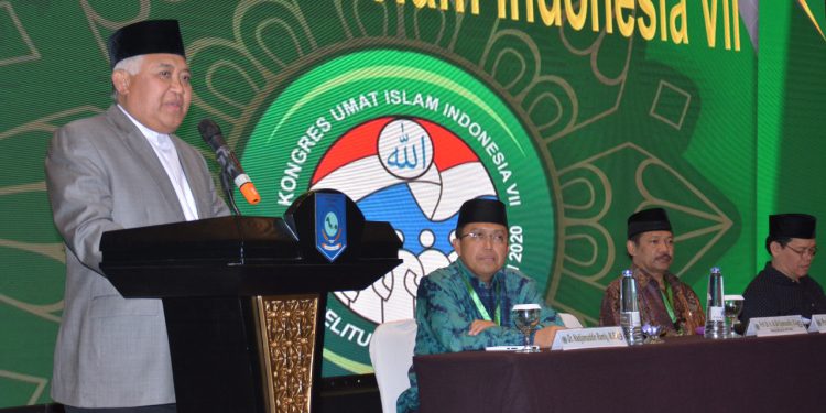 Prof Din Syamsuddin Usulkan Partai Politik Islam Tunggal dalam Forum KUII VII
