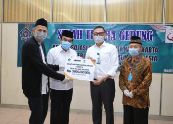 Kemenag Serahkan Gedung Asrama Haji untuk Ruang Isolasi Pasien Covid-19