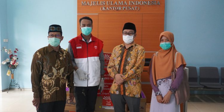 IDF MUI Terima Donasi Masker dari Perhimpunan Indonesia Tionghoa untuk Diserahkan ke Masyarakat