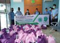 Satgas Covid-19 MUI Salurkan Ratusan Paket Sembako