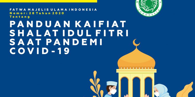 Infografis Fatwa Panduan Kaifiat Shalat Idul Fitri saat Pandemi Covid-19