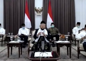 Gelar Halal Bihalal Online, MUI Soft Launching Markazul Islam Sulawesi Tengah