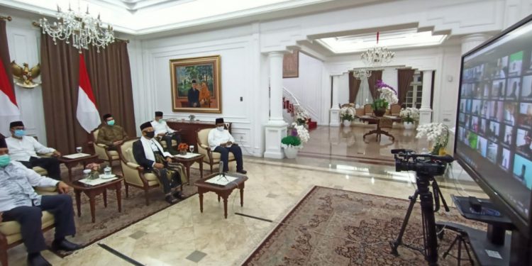 Halal Bihalal MUI se-Indonesia, Wapres KH Ma’ruf Amin Jabarkan 5 Tugas Ulama