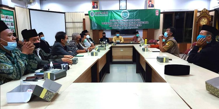 LPB MUI Pimpin Rapat Koordinasi Stakeholder Penanggulangan Bencana di Sumedang