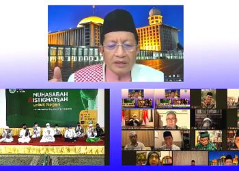 Doa Prof Nasar dan Kiai Cholil Tutup Istighosah dan Muhasabah di Istiqlal