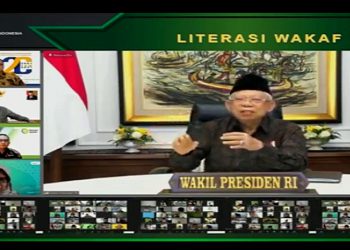 Di Webinar MUI, Wapres: Wakaf Uang Bukan untuk Pemerintah, tapi Umat