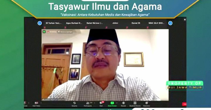 Webinar MUI Jatim, Dirut RSUD Dr Soetomo: Ada Titik Terang Namun Perang Lawan Covid-19 Belum Selesai