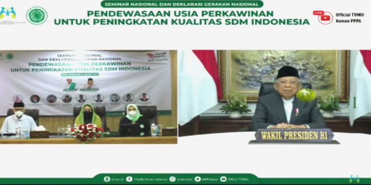 Wapres : Penetapan Usia Perkawinan Harus Perhitungkan Kesiapan Mental