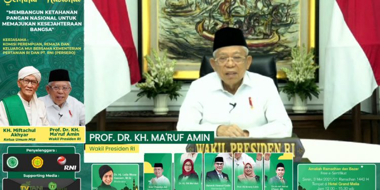 Kiai Ma’ruf: Ketahanan Pangan Keluarga Dimulai dari Kesadaran Keberagamaan Pangan
