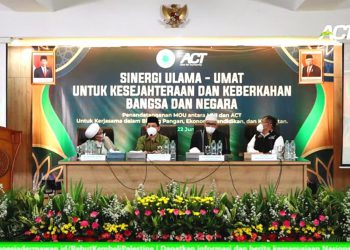 Teken MoU dengan ACT, MUI Perlebar Peran Sosial Kemanusiaan