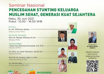 Peringati Hari Keluarga Nasional, Komisi PRK MUI akan Gelar Webinar Nasional Cegah Stunting