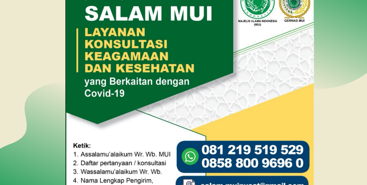 Gernas MUI Buka Layanan Konsultasi Agama Terkait Covid-19