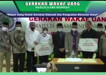 MUI Luncurkan Gerakan Wakaf Uang untuk Pemulihan Ekonomi