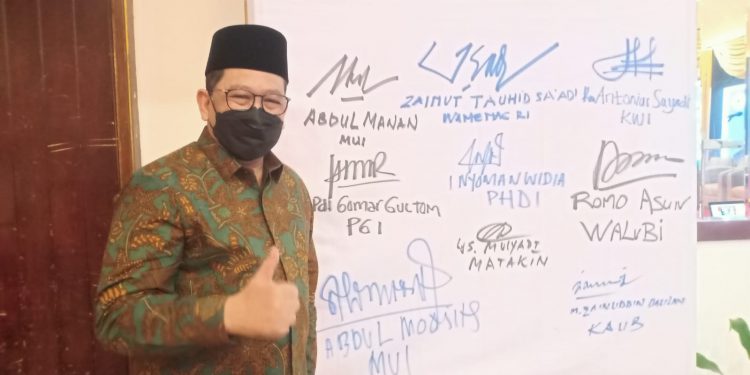 Wamenag KH Zainut Tauhid Ingatkan Pentingnya Moderasi Beragama