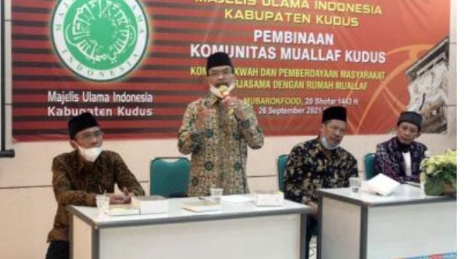 MUI Kudus Melakukan Pembinaan untuk Meningkatkan Kualitas Islam Para Mualaf