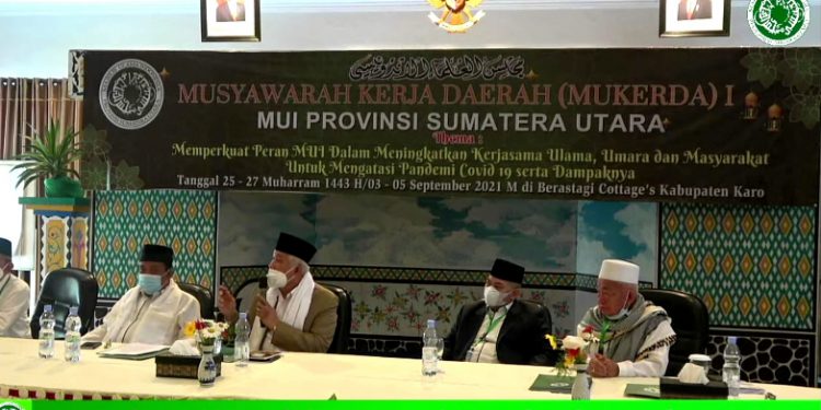 Tutup Mukerda Pertama, Ketum MUI Sumut Sampaikan Lima Taushiyah Keorganisasian