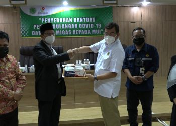 Antisipasi Gelombang Ketiga Covid-19, SKK Migas Salurkan 23.350 Alkes Melalui MUI