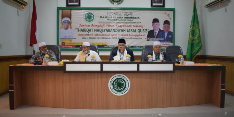 mui-sumut-gelar-seminar-terkait-kajian-thariqat-naqsabandiyah-jabal-qubis-tanjung-morawa