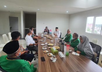 sekum-mui-sulsel-terima-audiensi-ismi.-desember-ini-gelar-musyawarah-wilayah