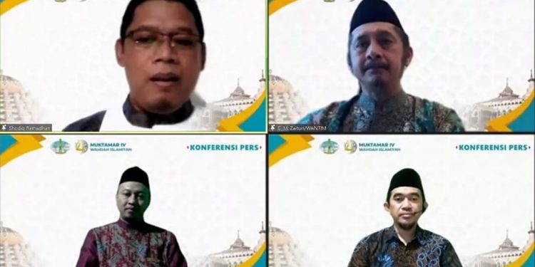 peduli-korban-bencana,-muktamar-iv-wahdah-islamiyah-secara-online-dibuka-wapres