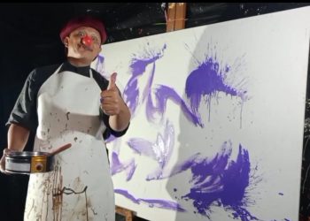 Bantu Korban Bencana Semeru, Komisi Seni dan Budaya MUI Gresik Lelang Dua Lukisan