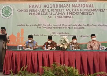 Bangun Sinergisitas Dakwah Islam Moderat, KPPP MUI Gelar Rakornas