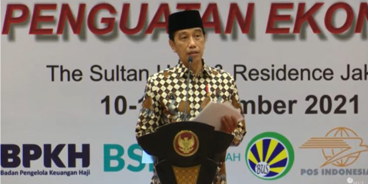Hadiri Kongres Ekonomi Umat II MUI, Jokowi Targetkan Tahun 2024 Indonesia Pusat Ekonomi Syariah Dunia