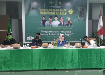 antisipasi-hilangnya-budaya-lokal,-lesbumi-pcnu-makassar-adakan-diskusi