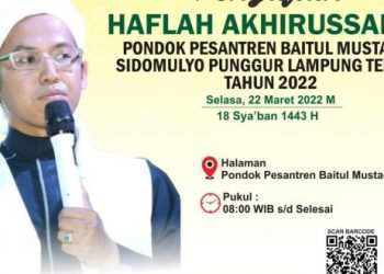 pesantren-baitul-mustaqim-sidorahayu-punggur,-akan-gelar-haflah-akhirussanah
