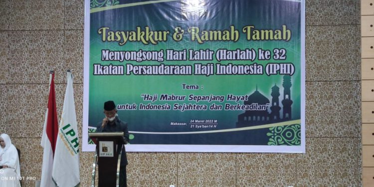 tausiyah-di-harlah-iphi,-ketum-mui-sulsel:-pertahankan-nilai-haji-mabrur