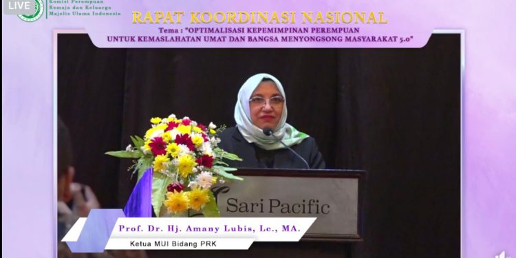 Prof Amany Lubis: Rakornas Komisi PRK Satukan Persepsi dan Langkah Perempuan Indonesia