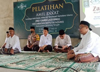 lazisnu-seputih-agung,-lampung-tengah-gelar-pelatihan-amil-zakat