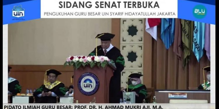 Ketum MUI Bogor Dikukuhkan sebagai Guru Besar UIN Jakarta