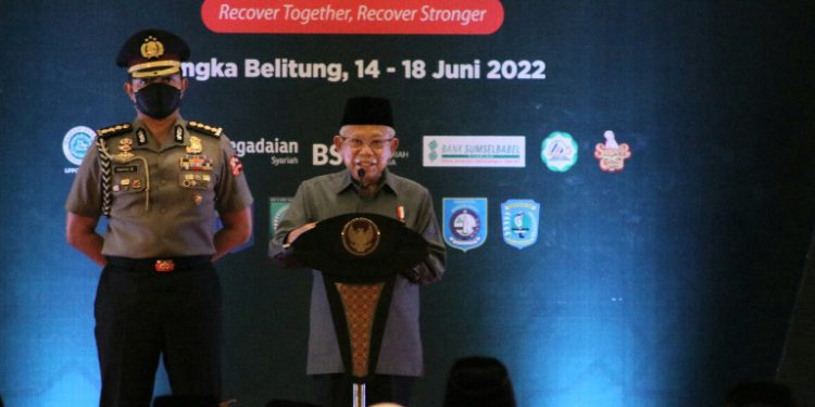 Buka KHI 2022, Wapres Dorong Indonesia Jadi Pusat Produsen Halal Dunia